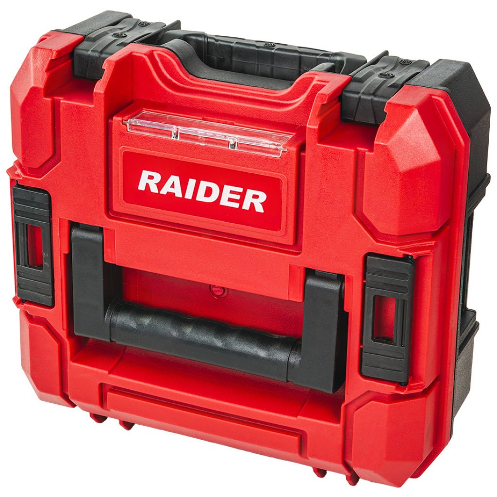 RAIDER R20 Masina de gaurit 2 viteze 10mm 44Nm 2Ah RDP - SPCD20 Set 18+1 trepte Schimbare rapidă și ușoară a direcției de rotație Comutator de viteze Mandrina rapida Design ergonomic Ilumi Raider - scule electrice si unelte profesionale - BricoMart