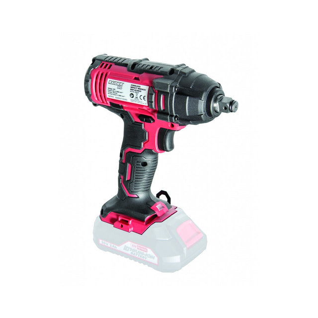 RAIDER R20 Masina de insurubat cu impact 1/2 250Nm RDP - SCIW20 Solo Carcasa metalica reductor Schimbator de sens Iluminare zona de lucru cu LED Agatatoare pentru curea Raider - scule electrice si unelte profesionale - BricoMart