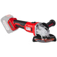 RAIDER R20 Polizor unghiular brushless 125mm Solo RDP - PBAG20 Motor brushless Blocarea discului Maner auxiliar ergonomic Corp alungit pentru control mai bun Raider - scule electrice si unelte profesionale - BricoMart