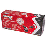RAIDER R20 Polizor unghiular Ø125mm Solo RDP - YAG20 Motor care oferă suficientă putere pentru o muncă eficientă și rapidă Mâner confortabil cu acoperire din cauciuc care of Raider - scule electrice si unelte profesionale - BricoMart