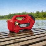 RAIDER R20 Pompa apa - motorina - ulei 48L/min 22m 34mm Solo RDP - JWP20 RDP - JWP20” Solo este compatibil cu o varietate de fluide, inclusiv apă, motorină și ulei, ceea ce îl face extrem de vers Raider - scule electrice si unelte profesionale - BricoMart