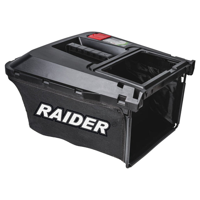 RAIDER R20 Sac pentru masina de tuns iarba 33cm RDP - BLM20 Este proiectat cu o capacitate suficientă pentru a colecta o cantitate semnificativă de iarbă tăiată, ceea ce reduce nev Raider - scule electrice si unelte profesionale - BricoMart