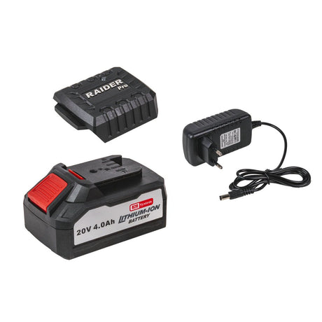 RAIDER R20 Set 3 Masini 2Ah 4Ah + 4 RDP - BXS11 Conceput pentru mobilitate maximă, eficiență și economie, setul RDP - BXS11 reunește trei scule puternice și funcționale – Raider - scule electrice si unelte profesionale - BricoMart