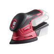 RAIDER R20 Slefuitor multifunctional 20V RDP - SMSA20 Solo Velcro Datorită formei , fiecare margine a piesei de prelucrat poate fi ușor șlefuită Cutie transparentă de colectare a Raider - scule electrice si unelte profesionale - BricoMart