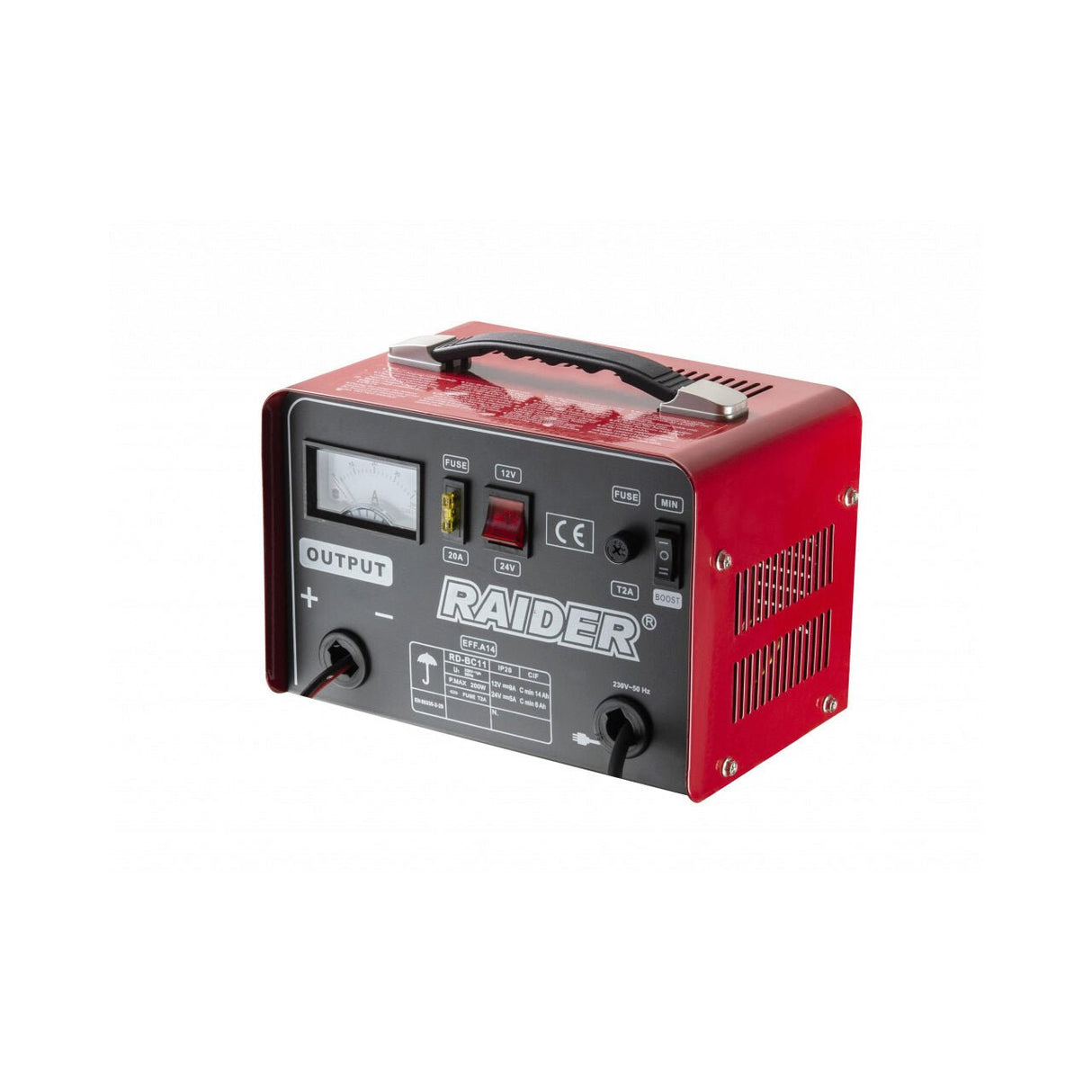 RAIDER Redresor auto analog 7/3.5A RD - BC11 Potrivit pentru 25 - 135 Ah acumulatori Raider - scule electrice si unelte profesionale - BricoMart