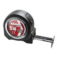 RAIDER Ruleta 5m x 25mm RDI Stabilitate maximă în poziția întinsă a benzii Mecanism de blocare automată Carcasă rezistentă la șocuri Design conforta Raider - scule electrice si unelte profesionale - BricoMart