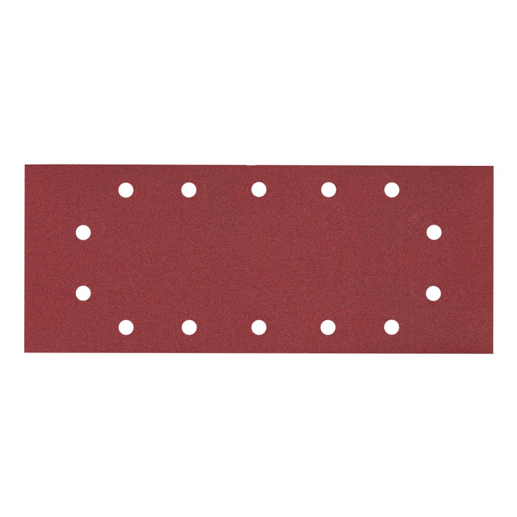 RAIDER Set 10 foi abrazive perforate 115х280 P 120 Pentru prelucrat lemn tare sau moale Forma dreptunghiulara Raider - scule electrice si unelte profesionale - BricoMart