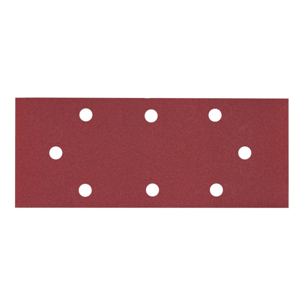 RAIDER Set 10 foi abrazive perforate 93х230 P 150 Pentru prelucrat lemn tare sau moale Forma dreptunghiulara Raider - scule electrice si unelte profesionale - BricoMart