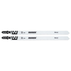 RAIDER Set 2 lame fierastrau pend. BIM metal 180mm 24TPI RD-MT718GF BIM (Bimetal) - cuțitul este fabricat din bimetal, care combină flexibilitatea oțelului elastic cu durabilitatea oțelulu Raider - scule electrice si unelte profesionale - BricoMart