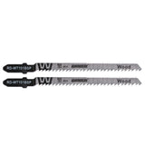 RAIDER Set 2 lame fierastrau pend. lemn 100mm 10 - 21TPI RD - WT101BSP Cuțitul este fabricat din oțel carbon de înaltă calitate (HCS - High Carbon Steel), care asigură o durabilitate mare și Raider - scule electrice si unelte profesionale - BricoMart