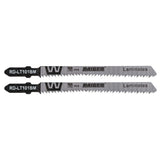 RAIDER Set 2 lame fierastrau pend. lemn 100mm 12TPI RD - LT101BM Oțelul călit de înaltă calitate asigură durabilitate și rezistență chiar și atunci când se taie materiale dure și exigen Raider - scule electrice si unelte profesionale - BricoMart
