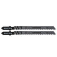RAIDER Set 2 lame fierastrau pend. lemn 100mm 15TPI RD - WT101AI Cuțitul este fabricat din oțel carbon de înaltă calitate (HCS - High Carbon Steel), care asigură durabilitate ridicată ș Raider - scule electrice si unelte profesionale - BricoMart