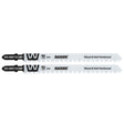 RAIDER Set 2 lame fierastrau pend.BIM W&N 130mm 8-12TPI RD-WNT323MF Cuțitul este fabricat din material bimetalic (BIM), care combină avantajele a două metale diferite – oțelul și aliajele Raider - scule electrice si unelte profesionale - BricoMart