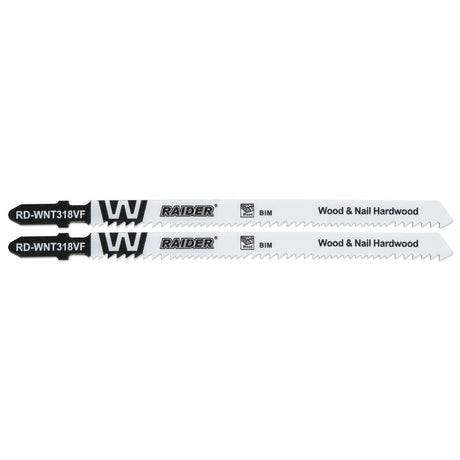 RAIDER Set 2 lame fierastrau pend.BIM W&N 130mm10 - 14TPI RD - WNT318VF Cuțitul este fabricat din material bimetalic (BIM), care combină avantajele a două metale diferite – oțelul și aliajele Raider - scule electrice si unelte profesionale - BricoMart