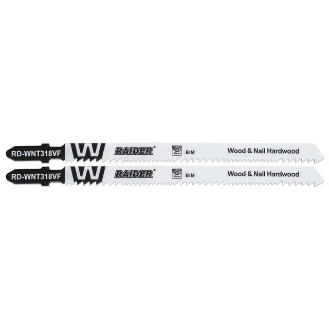 RAIDER Set 2 lame fierastrau pend.BIM W&N 130mm10 - 14TPI RD - WNT318VF Cuțitul este fabricat din material bimetalic (BIM), care combină avantajele a două metale diferite – oțelul și aliajele Raider - scule electrice si unelte profesionale - BricoMart