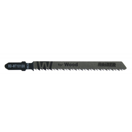 RAIDER Set 2 lame fierastrau pendular lemn T 100(75)2.5mm RD - WT101B Fabricat din otel carbon Potrivit pentru taierea tuturor tipurilor de lemn Dinti cu directii opuse Raider - scule electrice si unelte profesionale - BricoMart