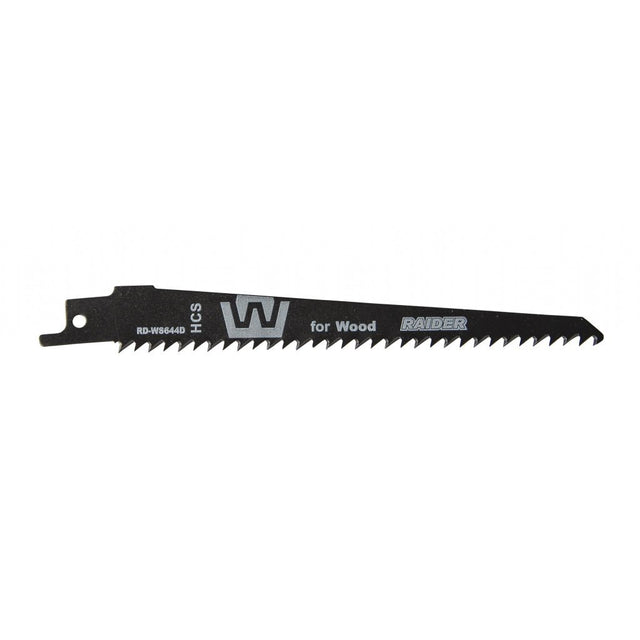 RAIDER Set 2 lame fierastrau sabie lemn 150x1.25mm RD - WS644D Fabricat din otel carbon Potrivit pentru taierea tuturor tipurilor de lemn Raider - scule electrice si unelte profesionale - BricoMart