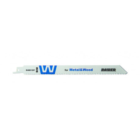 RAIDER Set 2 lame fierastrau sabie lemn si metal 225x0.9mm RD Fabricat din otel rezistent la impact cu durata lunga de viata Potrivit pentru lemn si metal Raider - scule electrice si unelte profesionale - BricoMart