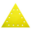 RAIDER Set 5 bucati smirghel VELCRO triunghiular 285mm grit 80 Fixare usoara cu prindere VELCRO Instalare usoara Raider - scule electrice si unelte profesionale - BricoMart
