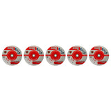 RAIDER Set 5 discuri taiat metal 230х2mm A60T Inox RDP Material: INOX - dezvoltat special pentru tăierea oțelului inoxidabil, fără riscul de coroziune și decolorare a material Raider - scule electrice si unelte profesionale - BricoMart