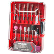 RAIDER Set 96 accesorii pentru mini polizor drept in cutie Acest set universal de 96 accesorii pentru polizor este conceput pentru a oferi funcționalitate maximă și confort în tim Raider - scule electrice si unelte profesionale - BricoMart