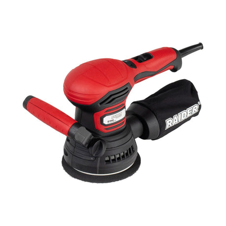 RAIDER Slefuitor orbital 400W Ø125mm cu viteza variabila RD - RSA08 Pentru prelucrat lemn tare sau moale 6 viteze reglabile (6000 - 13000 RPM), inclusiv 1 - 3 pentru lustruire, 4 - 6 pentru șlef Raider - scule electrice si unelte profesionale - BricoMart