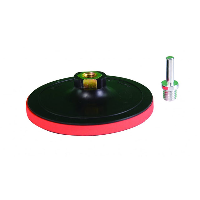 RAIDER Suport cauciuc ø125mm VELCRO universal Universal pentru polizoare unghiulare sau masini de gaurit Prindere VELCRO Raider - scule electrice si unelte profesionale - BricoMart