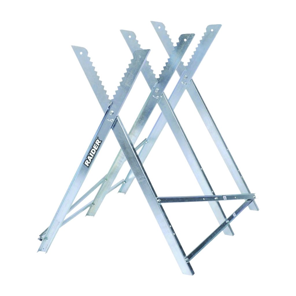 RAIDER Suport pentru taiat lemn RD Galvanizat Constructie usor de asamblat Raider - scule electrice si unelte profesionale - BricoMart