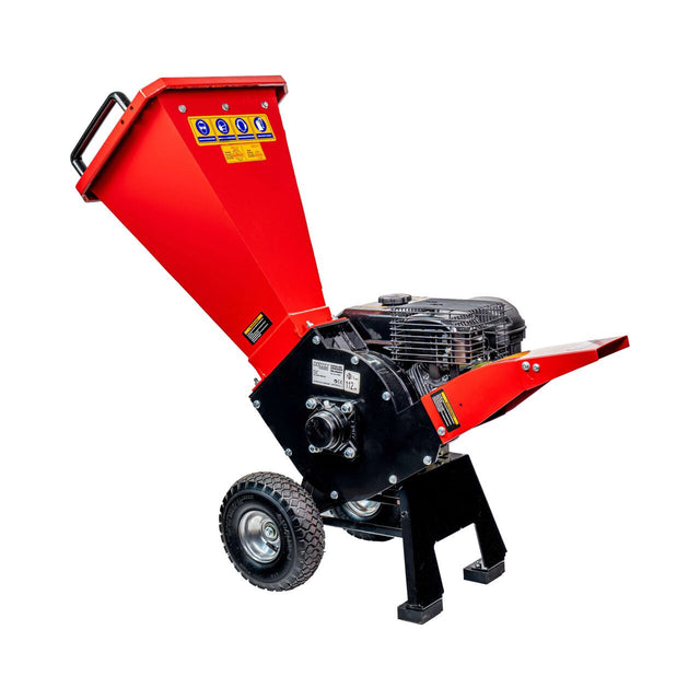 RAIDER Tocator crengi pe benzina 212cc 4,1kW 50mm RD-GSH01 maruntește cu ușurință materiale groase, cum ar fi crengile, gardurile vii și deșeurile de grădină Alimentare Raider - scule electrice si unelte profesionale - BricoMart
