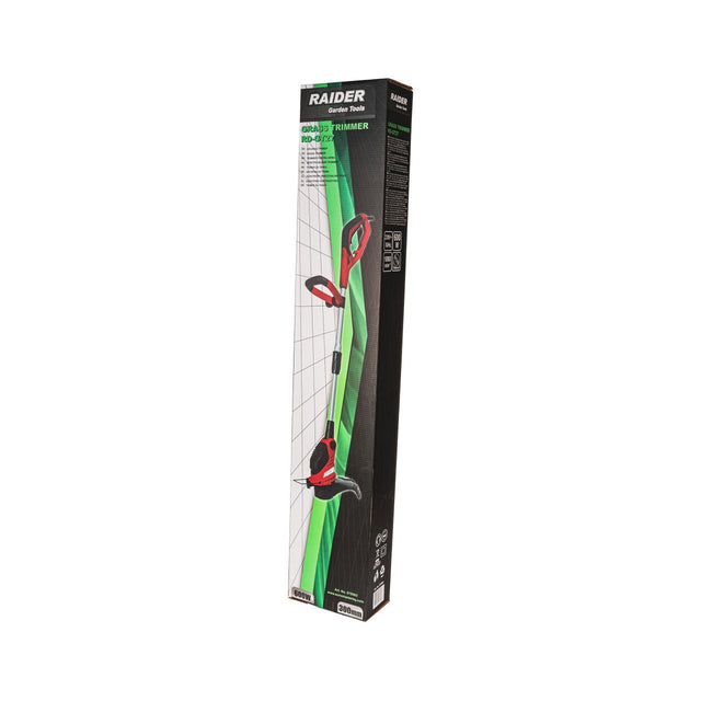 RAIDER Trimmer gazon 600W 300mm RD - GT27 RD - GT27 este un trimmer electric pentru iarbă fiabil și ușor de utilizat, conceput pentru tunderea precisă și modelarea Raider - scule electrice si unelte profesionale - BricoMart