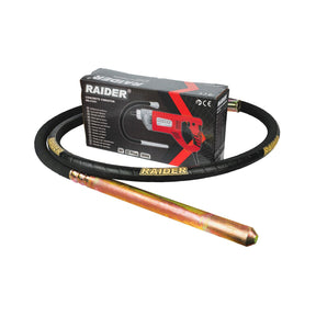 RAIDER Vibrator electric pentru beton1300W 3m Ø35mm RD - CV01 Vibratorul este echipat cu un ax flexibil de 3 metri, care oferă o libertate considerabilă de mișcare și facilitează luc Raider - scule electrice si unelte profesionale - BricoMart