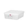 Recipient GN 1/2 din polipropilena, HENDI, GN 1/2, 4L, Transparent, 325x265x(H)65mm, Dreptunghiular