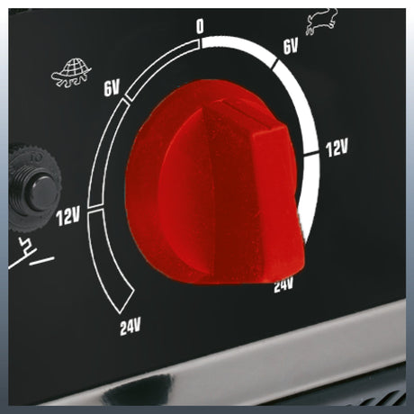 Redresor auto Einhell CC - BC 15, ampermetru incorporat, carcasa din tabla de otel, protectie la suprasarcina si polaritate inversa, inclusiv cablu de incarcare Einhell - scule electrice si unelte profesionale - BricoMart