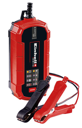 Redresor auto Einhell CE - BC 2 M, incarcator inteligent de baterii cu control prin microprocesor pentru diverse tipuri de baterii, inclusiv auto/motocicleta, curent de incarcare max. 2 amperi Einhell - scule electrice si unelte profesionale - BricoMart