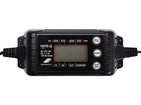 REDRESOR DIGITAL, 6/12V, YATO YT-83033 1/4A, 120AH MAX YATO - scule electrice si unelte profesionale - BricoMart