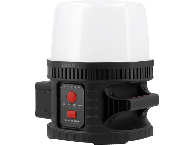 REFLECTOR 18V 10000LM 360° IK08 Yato YT - 829670 - Promotii YATO, 18 V, 10000 lm, 5000 lm Yato - scule electrice si unelte profesionale - BricoMart