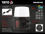 REFLECTOR 18V 10000LM 360° IK08 Yato YT - 829670 - Promotii YATO, 18 V, 10000 lm, 5000 lm Yato - scule electrice si unelte profesionale - BricoMart