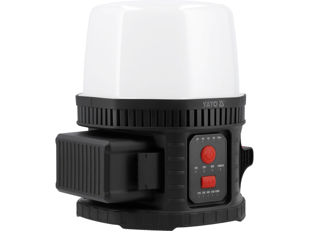 REFLECTOR 18V 10000LM 360° IK08 Yato YT - 829670 - Promotii YATO, 18 V, 10000 lm, 5000 lm Yato - scule electrice si unelte profesionale - BricoMart