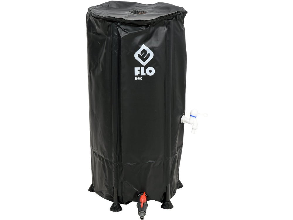 REZERVOR APA DE PLOAIE 100L PVC Flo 89700 - 40 cm, 78 cm, rezistent Flo - scule electrice si unelte profesionale - BricoMart