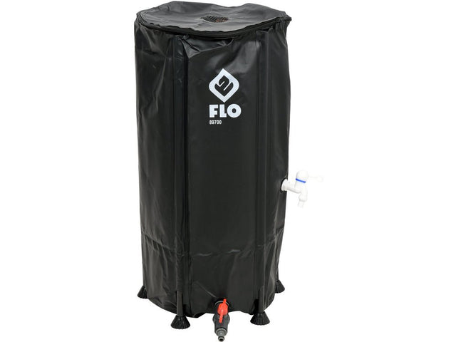 REZERVOR APA DE PLOAIE 100L PVC Flo 89700 - 40 cm, 78 cm, rezistent Flo - scule electrice si unelte profesionale - BricoMart