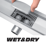RIGOLA DUS STICLA FALA 75387 NEAGRA 70CM, WET&DRY FALA - scule electrice si unelte profesionale - BricoMart