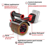 Rola de slefuit fara cablu Einhell TP - BR 18/32 Li BL - Solo - 1300 W BricoMart - scule electrice si unelte profesionale - BricoMart