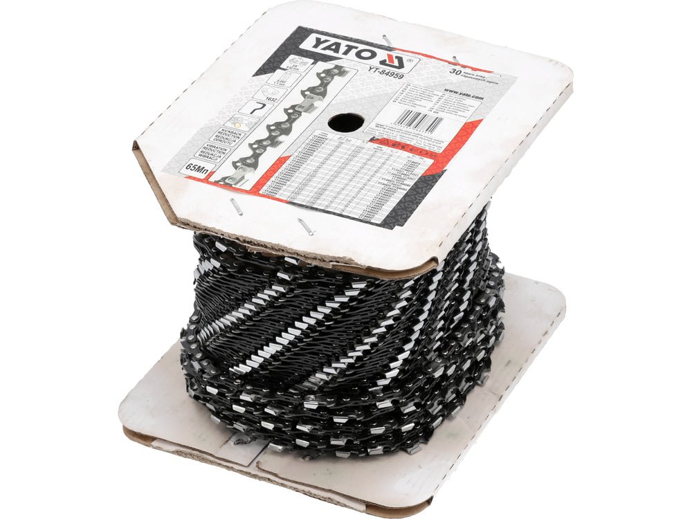 ROLA LANT DRUJBA 3/8'', 1632 DINTI, 0.043'' Yato YT - 84959 - 9,52 mm, 1,1 mm, rezistent Yato - scule electrice si unelte profesionale - BricoMart