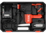 ROTOPERCUTOR 18V SDS+, 1X4AH Yato YT - 827721 Yato - scule electrice si unelte profesionale - BricoMart
