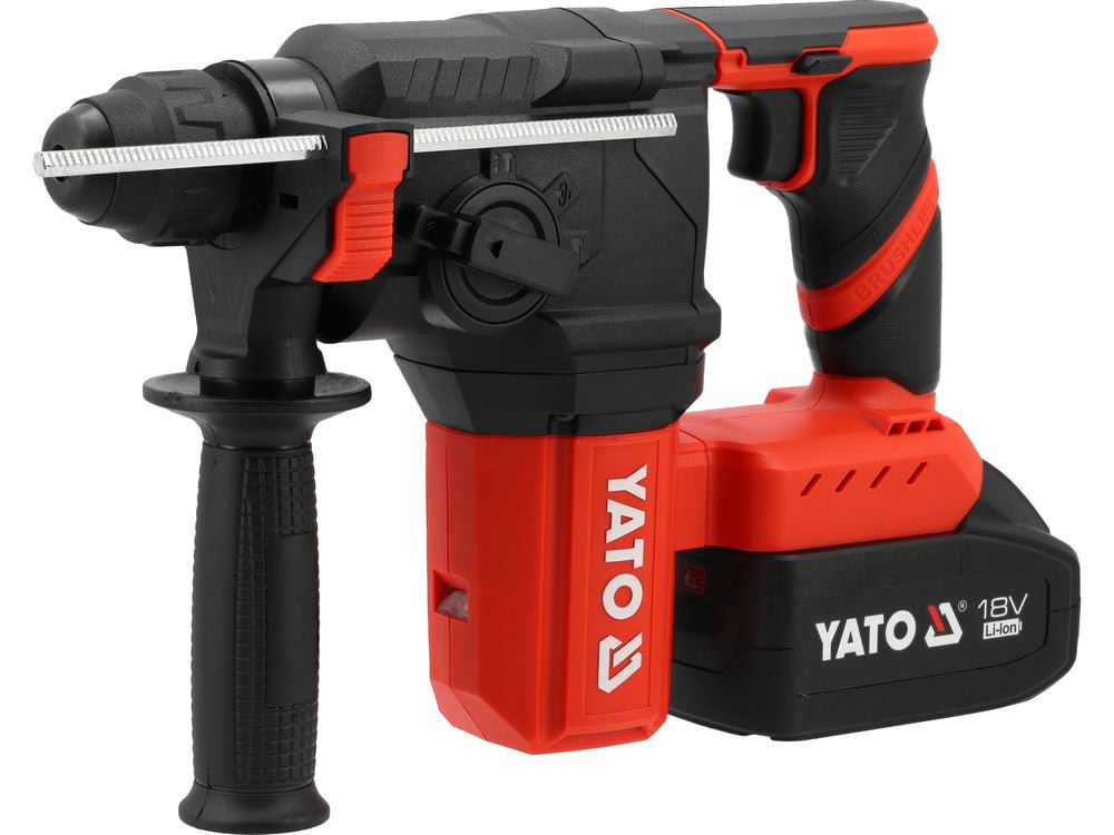 ROTOPERCUTOR 18V SDS+, 1X4AH Yato YT - 827721 Yato - scule electrice si unelte profesionale - BricoMart