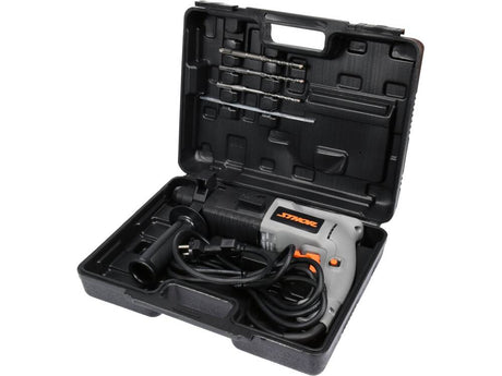 ROTOPERCUTOR 500W, 1.5J, STHOR 79049 SDS+, 4 ACCESORII STHOR - scule electrice si unelte profesionale - BricoMart