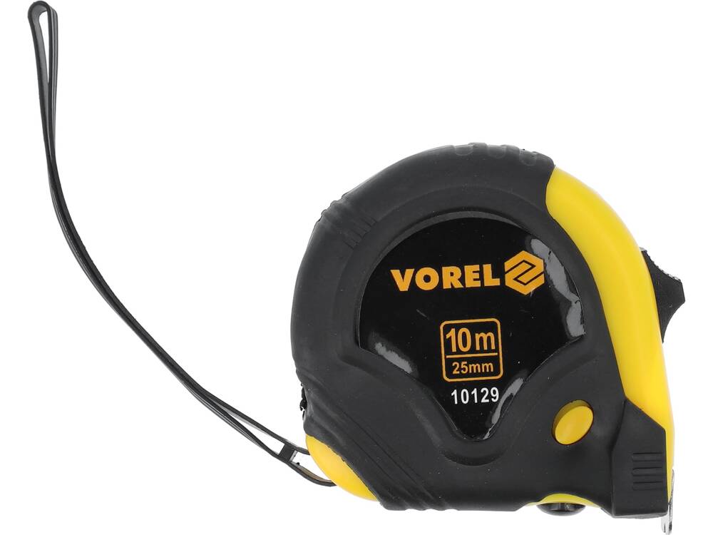 RULETA 10MX25MM, ROSU VOREL 10129 - NEGRU VOREL - scule electrice si unelte profesionale - BricoMart