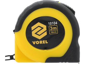 RULETA 3MX16MM, GALBEN VOREL 10104 - NEGRU VOREL - scule electrice si unelte profesionale - BricoMart
