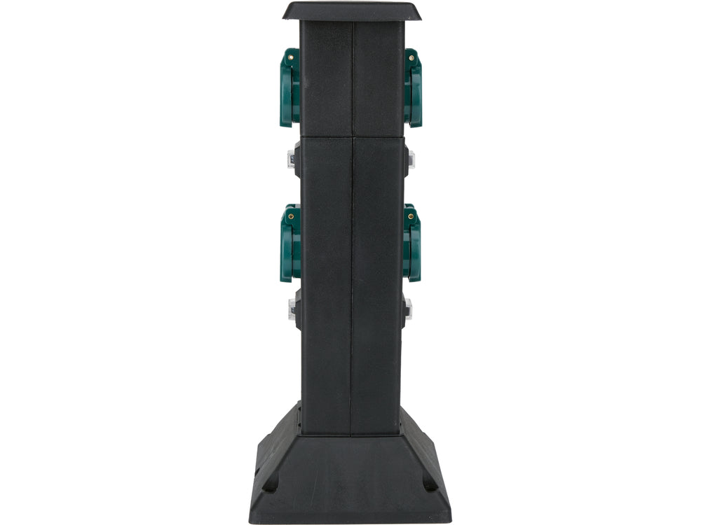 Priza de gradina stalp pp YATO YT-81274, IP44, 4 x 230 V - imagine 5