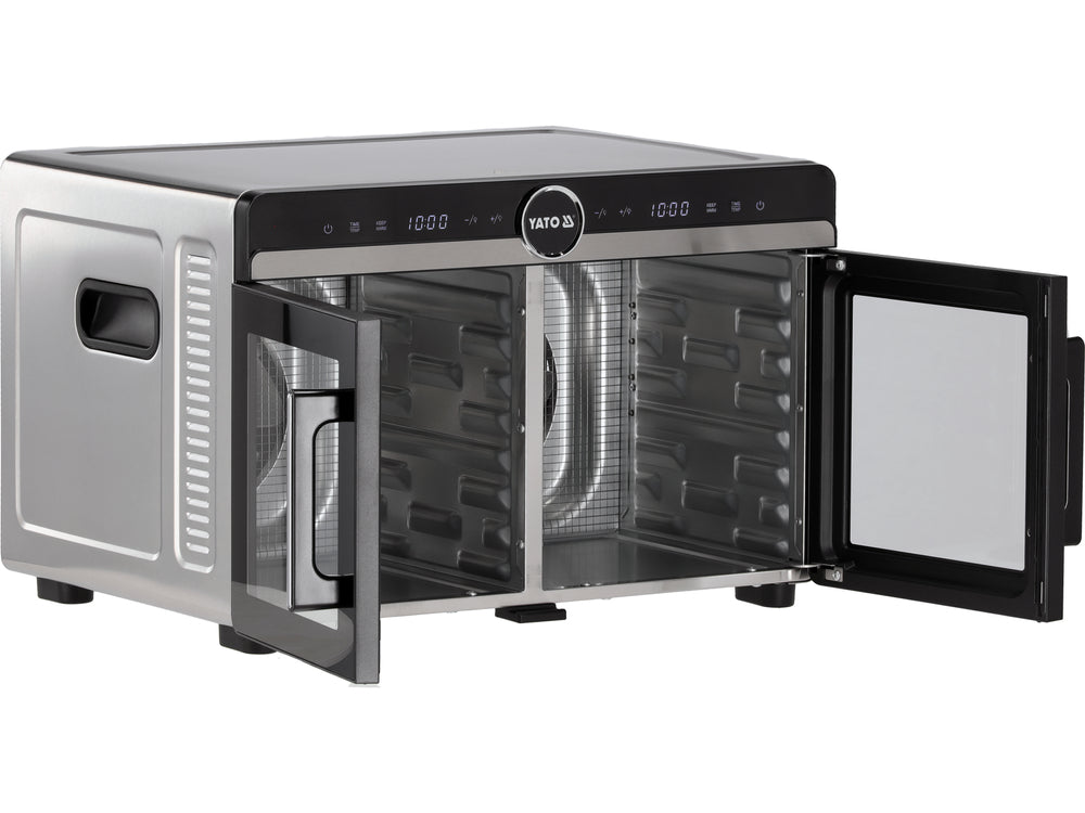 Susa de alimente 16 tavi din otel inoxidabil YATO YG-16000, 1400 W - imagine 8